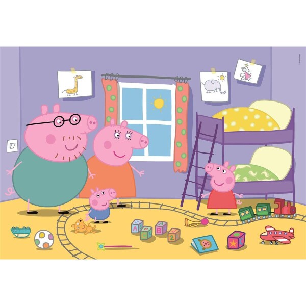 Clementoni Maxi Puzzle 60 dielikov Prasiatko Peppa