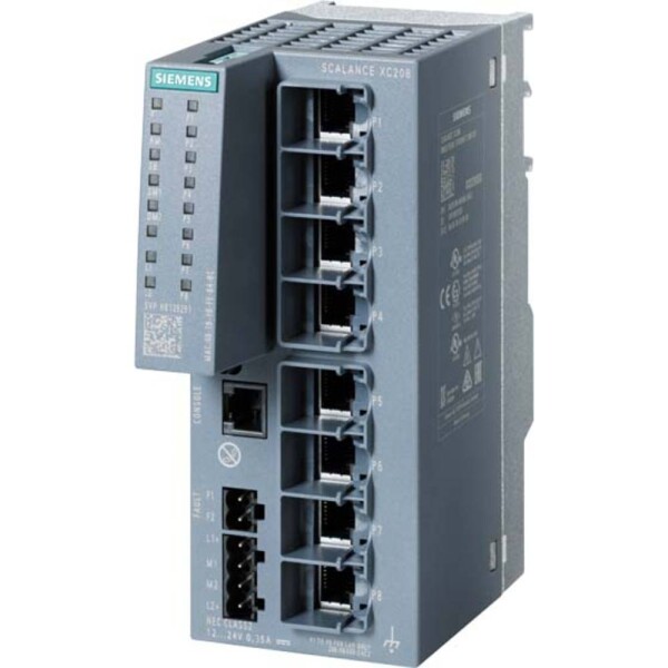 Siemens 6GK5208-0BA00-2AC2 sieťový switch 10 / 100 MBit/s; 6GK52080BA002AC2