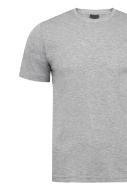 Pánske tričko ALEKSANDER 5XL-6XL melanžový grafit 5XL