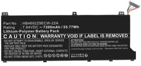 LMP Battery 55.77Wh Li-Polymer