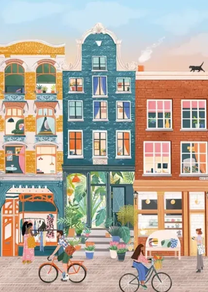 PIECES PEACE Puzzle Nine Streets, Amsterdam
