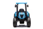 Mamido Mamido Detský elektrický traktor MX-616 s kabínou 12V | 2x45W modrý