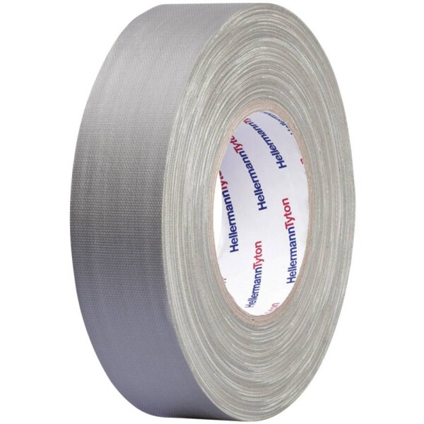 HellermannTyton HTAPE-TEX-GY-50x50 712-00906 páska so skleným vláknom HelaTape Tex sivá (d x š) 50 m x 50 mm 1 ks; 712-00906