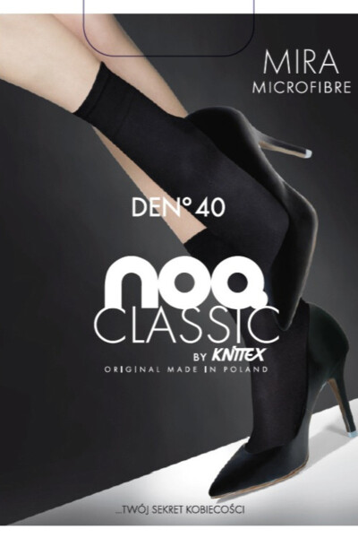 PONOŽKY Z MIKROVLÁKNA_ MIRA grafit UNI