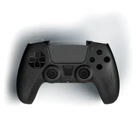 URage PS5 Sleeve čierna / Ochranný kryt pre ovládač DualSense / grip / fólia na touchpad