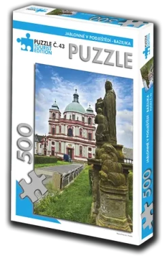 TOURIST EDITION Puzzle Jablonné v Podještědí, bazilika (č.43)