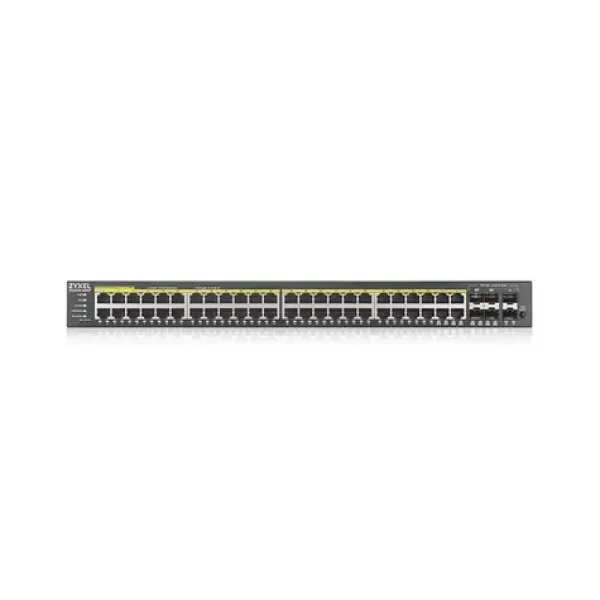ZyXEL GS2220-50HP / Switch / L2 Managed / PoE / 48x Gigabit RJ45 / 2x Gigabit SFP Uplink (GS2220-50HP-EU0101F)