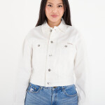 Bunda Calvin Klein 90S Trucker Jacket Chalk White L