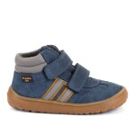 Chlapčenské celoročné členkové barefoot topánky F-MOTION TEX DENIM Froddo G3110285-2 - 29