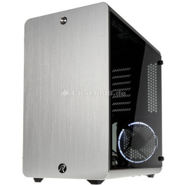 RAIJINTEK Thetis Classic - s priehľadnou bočnicou strieborná / ATX / mATX / mITX / 2x USB 3.0 / 4X 120mm / bez zdroja (0R200054)