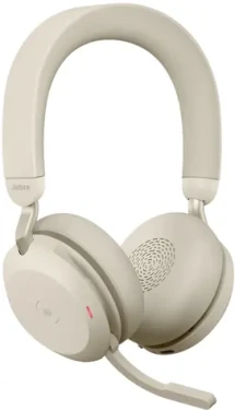 Jabra Evolve2 75 MS USB-A béžové / bezdrôtové slúchadlá / mikrofón / ANC / USB-A (nabíjanie) / USB adaptér + Bluetooth (27599-999-998)