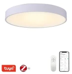 Immax NEO RONDATE SLIM biela / Stropné svietidlo / 60 cm / 53 W / 3710 lm / Zigbee 3.0 TUYA (07206L)