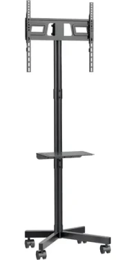 Maclean MC-949 / Podlahový stojan pre TV / 32-55" / VESA 400x400 mm / nosnosť 25 kg / na kolieskach (MC-949)