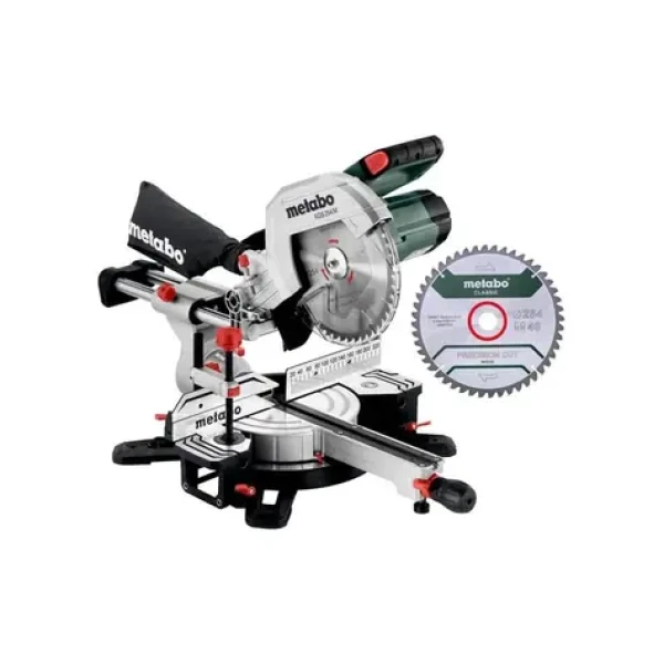 Metabo KGS 254 M Set / Pokosová píla s pojazdom / 1450W / Priemer 254 mm / 4500 ot-min (613254900)