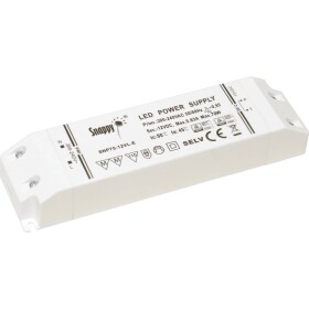 Dehner Elektronik Snappy SNP75-12VL-E napájací zdroj pre LED konštantné napätie 75 W 0 - 5.83 A 12 V/DC bez možnosti stmievania, schválenie nábytku; Snappy SNP75-12VL-E