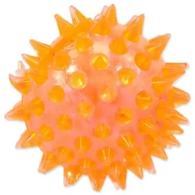 Dog Fantasy Hračka - loptička pískacia oranžová 5 cm (454-31120)