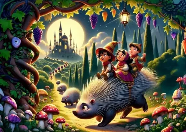 ART PUZZLE 35541 Puzzle Ježko a kamaráti