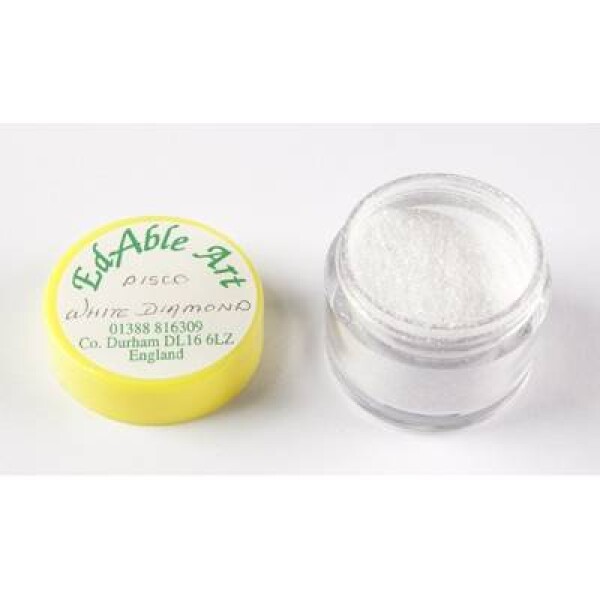 Tisíce iskier, dekorácia disco White diamond - Edable Art - Edable Art