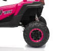 Mamido Mamido Elektrické autíčko Buggy Madman ružové | UTV-MX 4x4 | EVA kolesá | 12V 10Ah | EKO koža