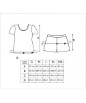 Pyžamo Donna Cherry Short w/r S-2XL Růžová M