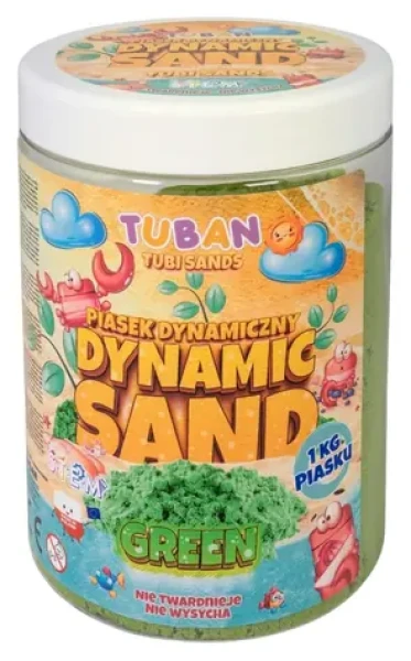 Tuban Kinetický piesok zelený