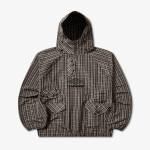 Bunda Umbro by SlamJam Check Smock Anorak Beige/ Dark Brown XL