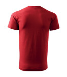 Základné tričko červené 5XL