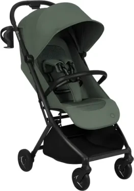 Lionelo Kočík športový Sia Green Emerald / Hmotnosť 5,9 kg / Zložené 51x49x18 cm / Magnetická pracka pásov (LO-SIA GREEN EMERALD)