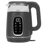 Adler AD 1305 šedostrieborná / Rýchlovarná kanvica / 2200 W / 1.7 L / termostat 40-100 °C (AD 1305gs)