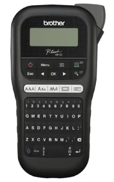 Brother PT-H110 / Tlačiareň samolepiacich štítkov / podčiarknutie / vertikálna tlač / 6x AAA (PTH110YJ1)