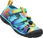Detské sandále KEEN SEACAMP II CNX vivid blue/original tie dye - 30