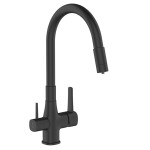 INVENA INVENA - Drezová batéria s filtrom MAGIC čierna BZ-08-F04-V