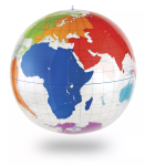 Learning Resources Learning Resources Veľký nafukovací glóbus (popisovateľný)