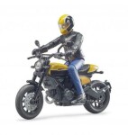 Bruder 63053 BWORLD Motocykel Scrambler Ducati Scrambler s jazdcom