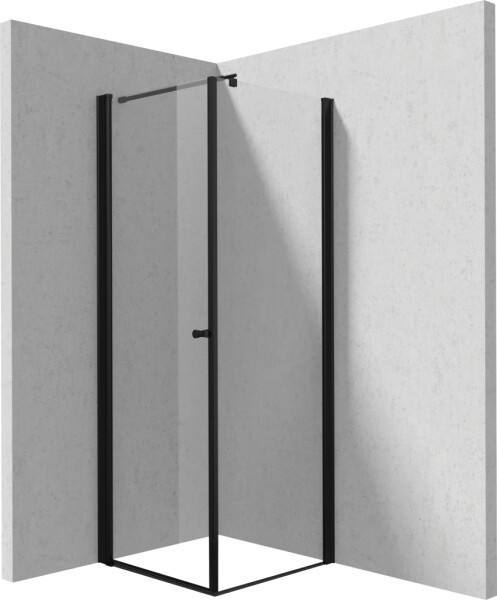 DEANTE/S - Sprchovací kút pevná stena 140 krídlové dvere 80 KTSWN42P+KTS_N34P KERRIA/0532