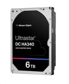 WD Ultrastar DC HA340 6TB / HDD / 3.5" SATA III / 7 200 rpm / 256MB cache / 512e SE (WUS721206BLE6L4)
