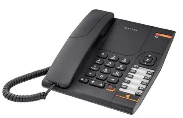 Alcatel Temporis 380 čierna / Analógový telefón (Alcatel Temporis 380 czarny)