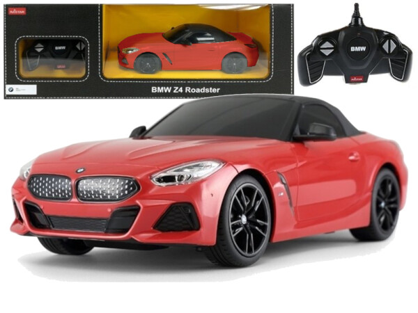 RASTAR Auto na diaľkové ovládanie R/C BMW Z4 Roadster 1:18 Rastar červené