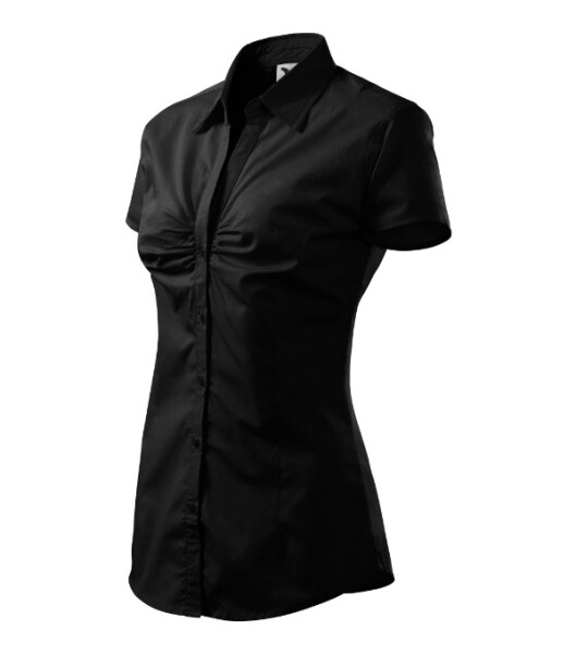 Elegantné dámske tričko čierne 2XL