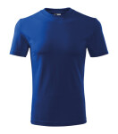 Ťažké unisex tričko kráľovská modrá S
