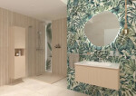 Sprchová vanička obdĺžniková SAT Fusion 120x90 cm liaty mramor Beige SATFU12090BE SATFU12090BE