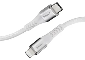 INTENSO C315L biela / Dátový kábel / USB-C - Lightning / 1,5 m / 60W (7902002)