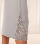 Dámska nočná košeľa Timeless Sensuality NDK SSL - GRAY - sivá 7816 - TRIUMPH GRAY 42
