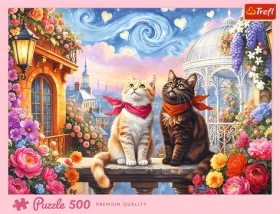 Trefl Puzzle Mačacia láska