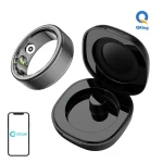 COLMi R03 veľ. 9 (18,9 mm) čierna / Šikovný prsteň / Bluetooth 5.0 / 5ATM (R03 Black 9)