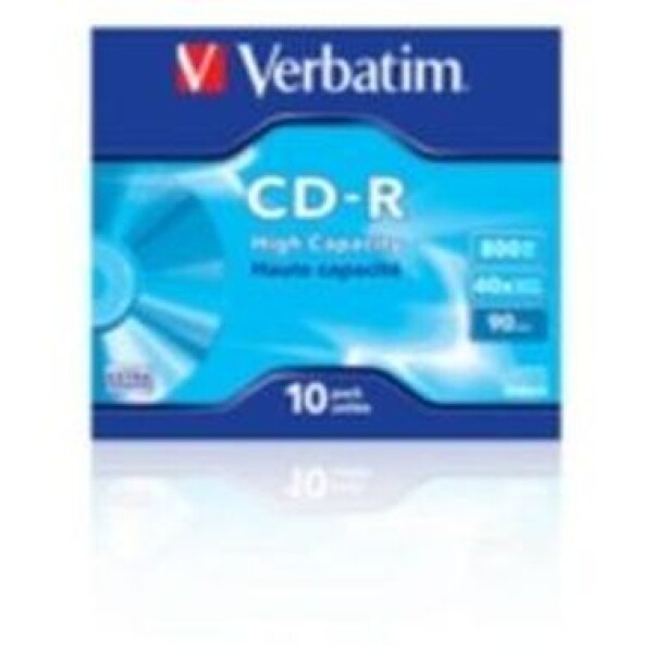 VERBATIM CD-R 800MB, 40x, šperk case 10 ks (43428)