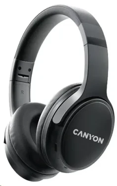 Canyon CNS-CBTHS4B čierna / bezdrôtové slúchadlá / mikrofón / BT 5.3 / USB-C / 500 mAh (CNS-CBTHS4B)