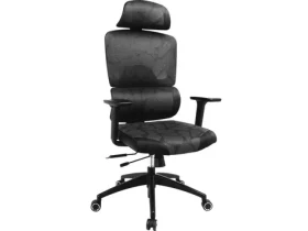 Sandberg ErgoFusion Pre čierna / Herné kreslo / ergonomické / nastaviteľné / nylonový rám / max. 150 kg (640-96)