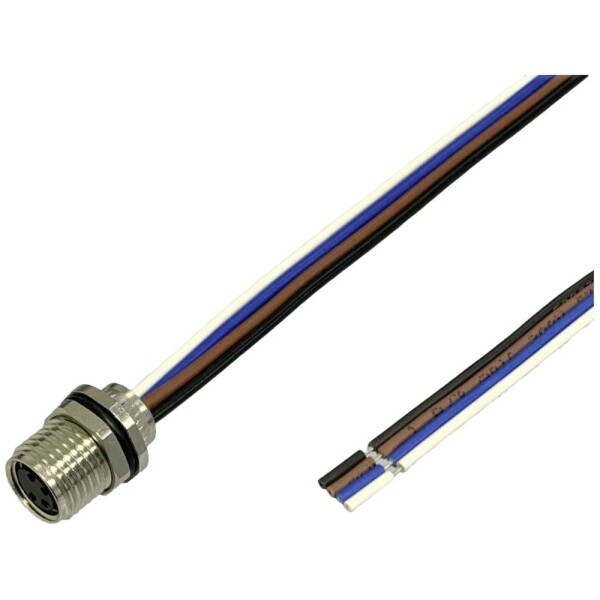 BKL Electronic Vestavná zásuvka pre čidlo/aktuátor, 2701011, piny: 4. mája, 0.2 m, 1 ks; 2701011