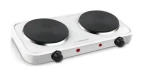 Esperanza EKH010W Cotopaxi biela / Elektrický varič / 2 platne / 2x 1000W / 5 teplotných stupňov (EKH010W)